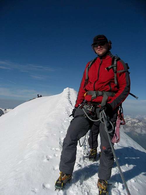 Monte Cevedale Summit Ridge