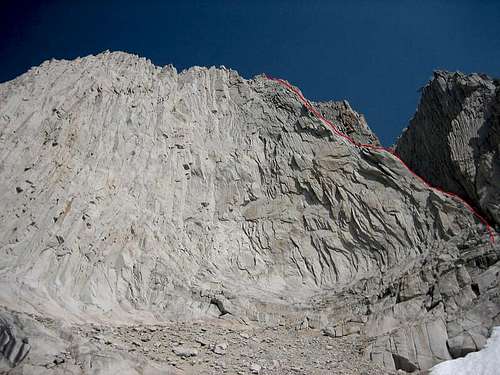 South East Arete of The Cleaver
