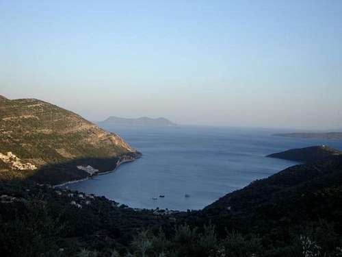 Mountains on Lefkada-Ionian Island-Greece