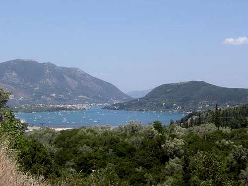 Port in Nidri-Lefkada,Ionian Sea