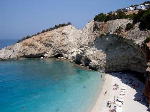 Porto Katsiki-West coast of Lefkada,Ionian Island