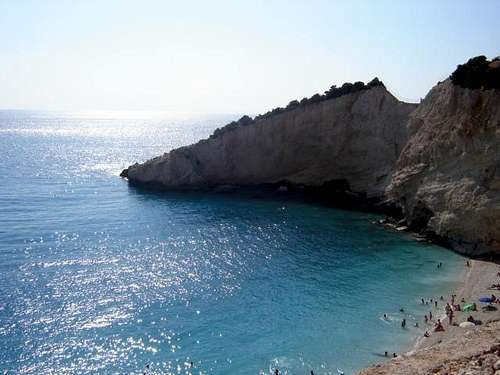 Porto Katsiki-West coast of Lefkada,Ionian Island