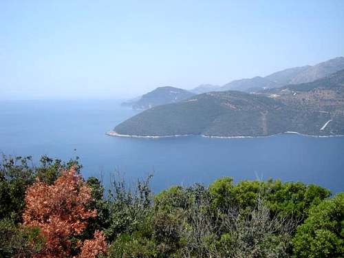 West coast of Greece near Parga