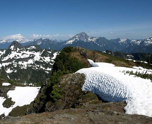 Mount Dickerman melting out