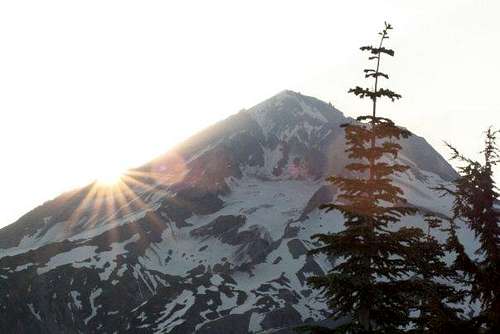 Sunrise on Mt. Hood