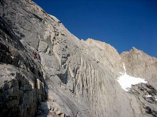 The North Face of Mt. Russell: Pitch 1