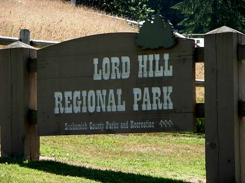 Entrance To Lord Hill Regional Park