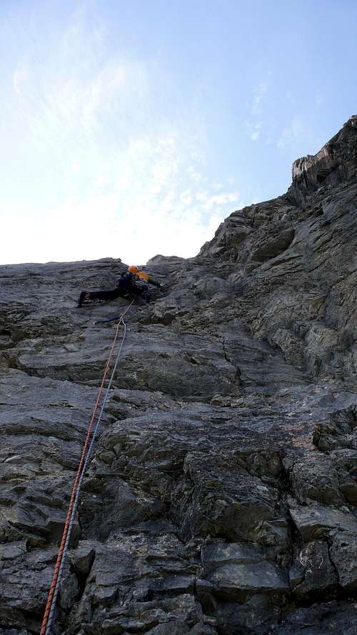 Angelus Vicia, 5.10a, 8 Pitches