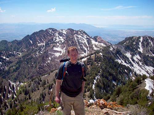 Raymond summit, Wildcat Ridge in background