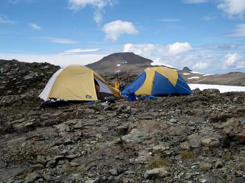 Mt Frink Summit Camp