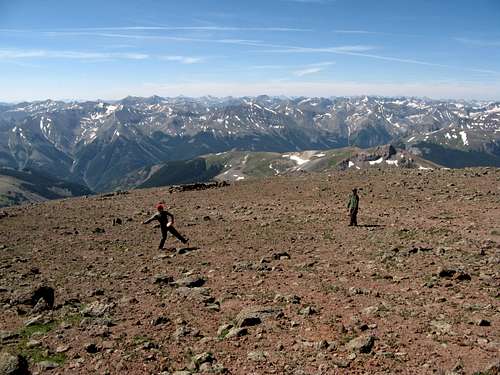 The Great Pastime on the Summit of Uncompahgre