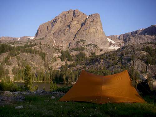 Camp at Double Lake