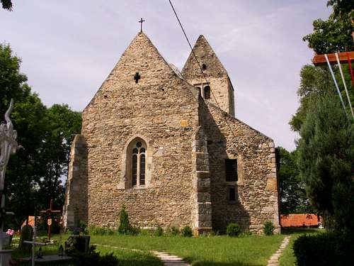 A church in Stary Zamek ...