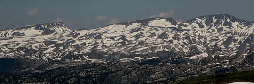 Mount Dewey, Summit Mountain, and Snowbank Mountain