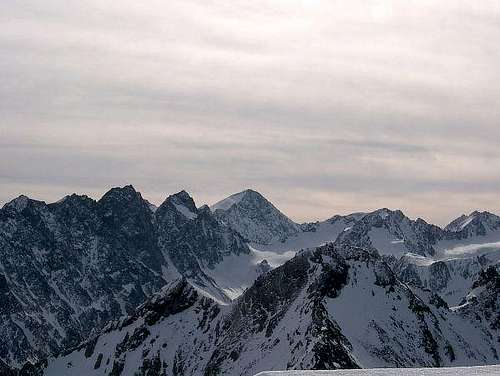 Schoentalspitze + Schrankogel in winter