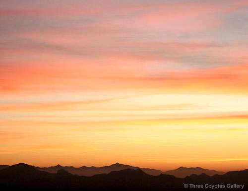 Sunset from McDowell Peak