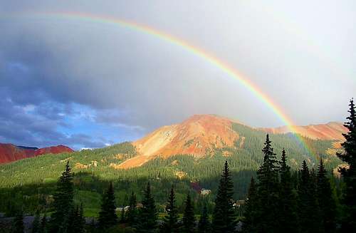 Rainbow on Red Mountain #3