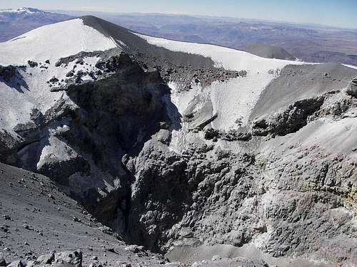 Crater and False Summit