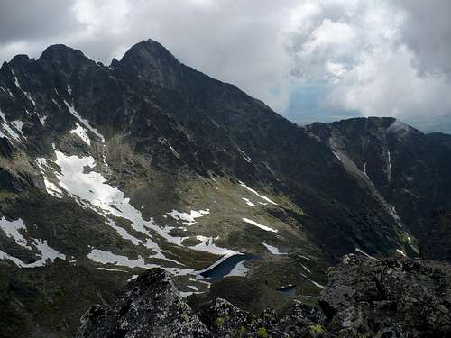 Lomnický štít (2632 m) from Široká veža
