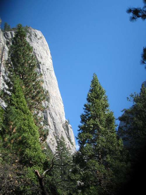 The Washington Column of Yosemite Valley