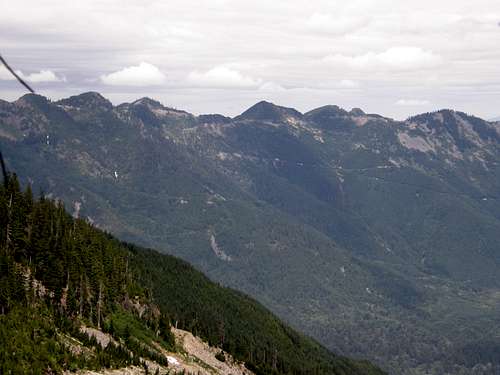 Views to Northeast from Dirty Harry's Peak