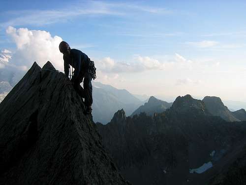 S ridge, Chapelle de la Gliere