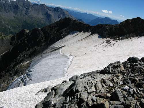 Sirwolte glacier @ Böshorn or Rauthorn 3268m
