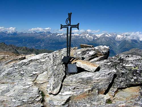 Summit of Böshorn or Rauthorn 3268m