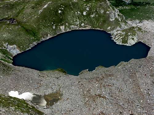 Sirwolte lake @ Böshorn or Rauthorn 3268m
