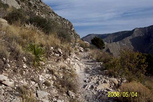 Guadalupe Peak -- The Trail Up (2008)