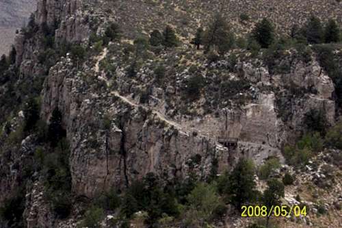 Guadalupe Peak -- The Cliffside Trail (2008)