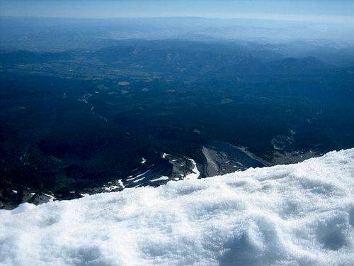 Mt. Hood summit view