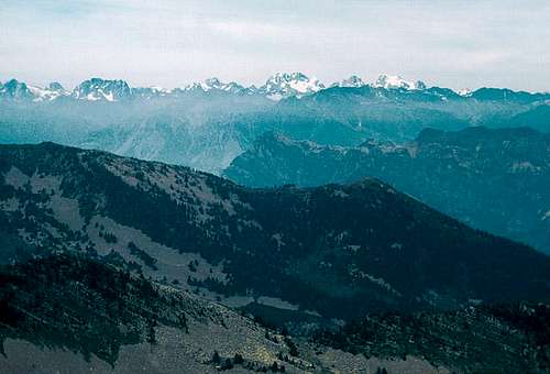 High Dauphiné mountains from...