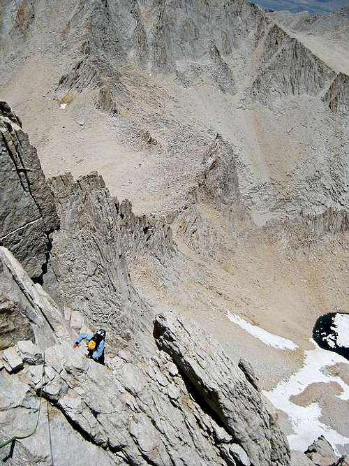 Climbing the East Buttress of Mount Whitney