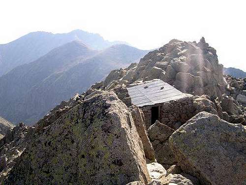 Bivuac on top of Monte Rotondo