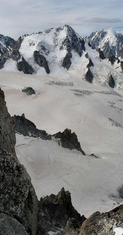 View from the Aiguille du Tour