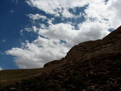 Hill & sky