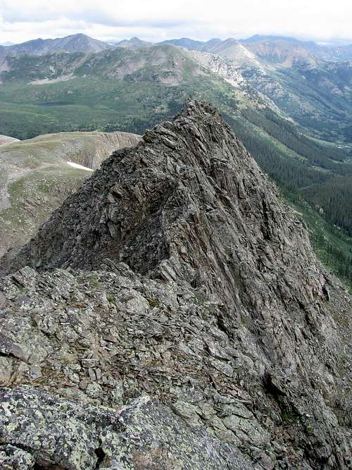 First Tower on the ridge