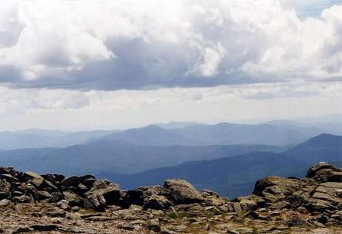 View from the summit of Mt....