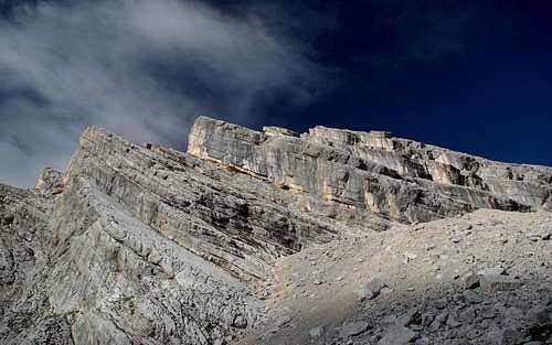 Punte dei Ross - Sorapiss southern ridge