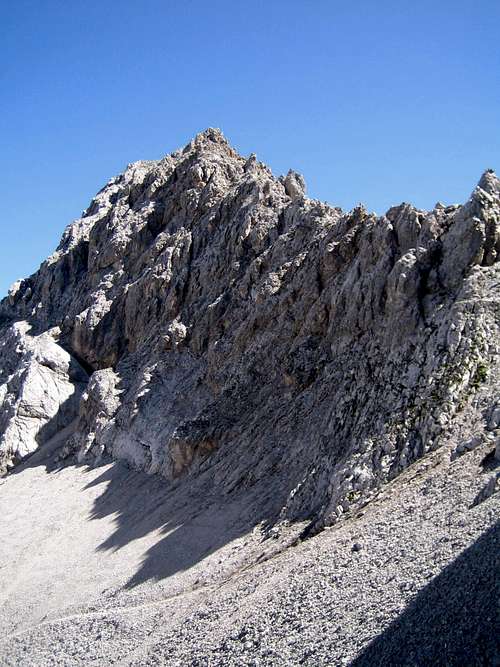 West ridge of Vorderer Drachenkopf