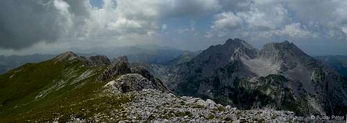 Summit view from Kom Vasojevićki