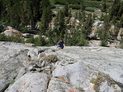 Easy Bouldering on South Side of Francis Lake
