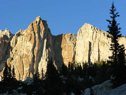 Summit and South Summit walls