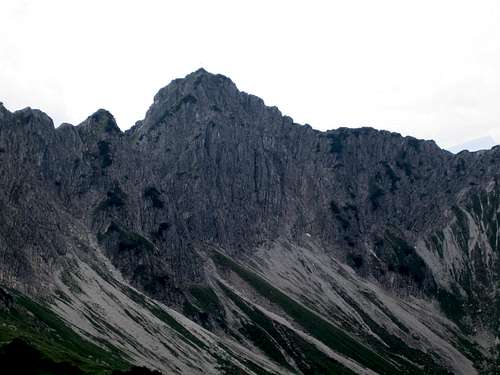 Geißalphorn with its East and West ridge