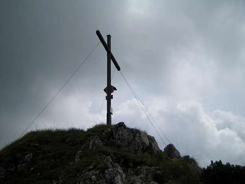 Summit cross of Geißalphorn