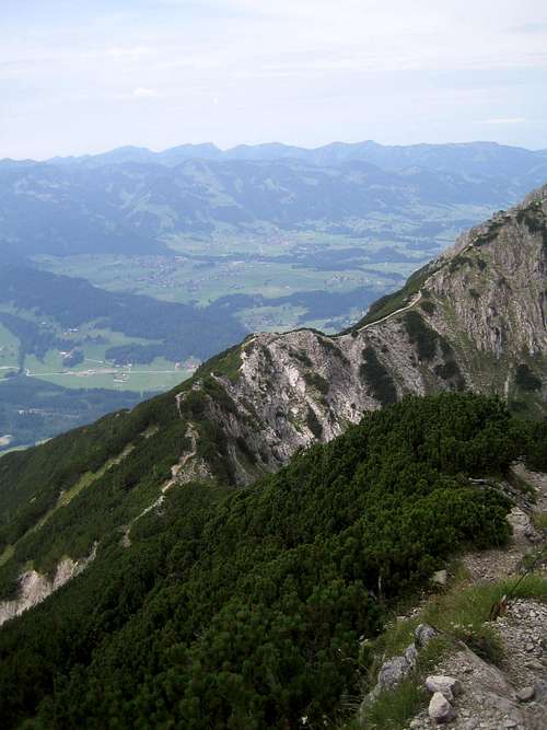 Ridge Geißalphorn - Rubihorn