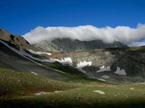 Clouds Rolling Over Blanca