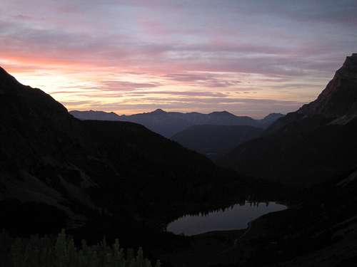 Lechtal Alps in the last light
