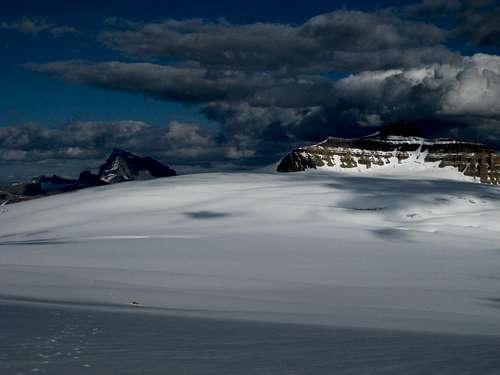 Icefield camp